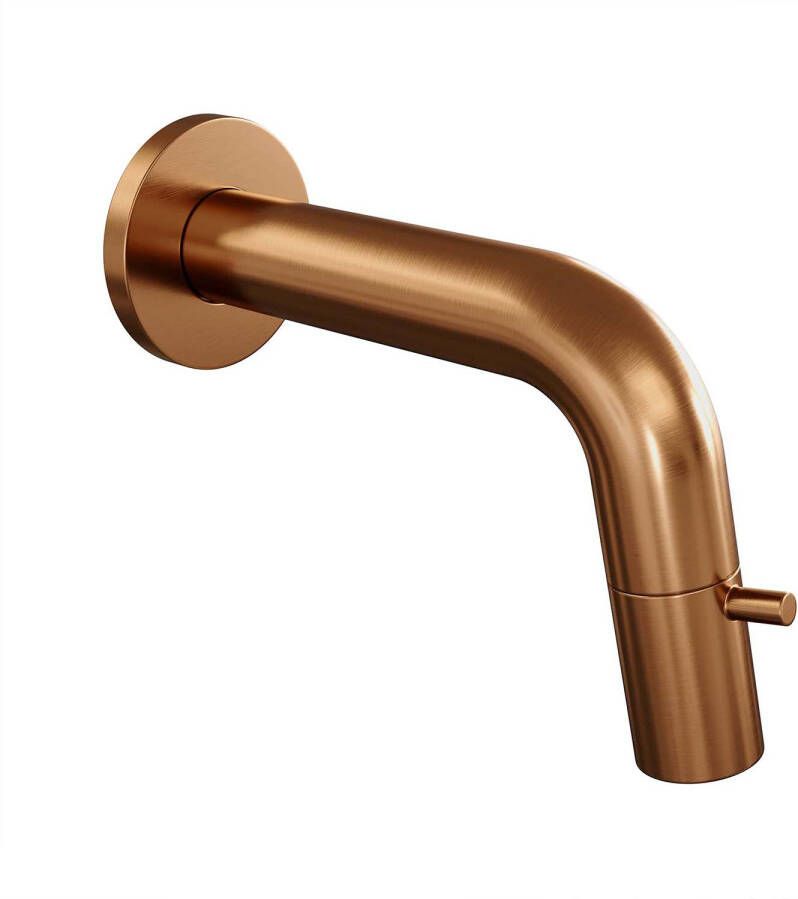 Brauer Fonteinkraan Copper Edition Inbouw 14 cm Koper Geborsteld PVD