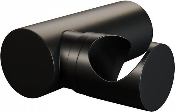 Brauer Handdouchehouder ColdStart Black Edition Mat Zwart Messing