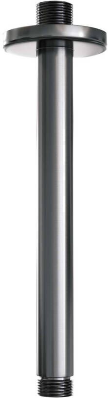 Brauer Gunmetal Edition Plafondarm 20cm PVD geborsteld gunmetal 5-GM-015