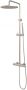 Brauer Brushed Edition Regendoucheset opbouw hoofddouche 30cm glijstang handdouche rond 3 standen gladde knoppen -PVD geborsteld RVS 5-NG-007-4 - Thumbnail 3