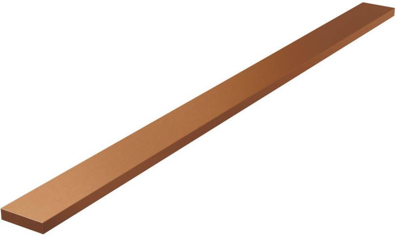Brauer Tegelinlegrooster Copper Edition Omkeerbaar tbv Douchegoot STD W PS 90x7 cm Inclusief Afstandhouders