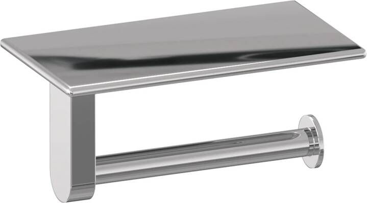 Brauer Toiletrolhouder Chrome Edition Met Planchet Chroom - Foto 2