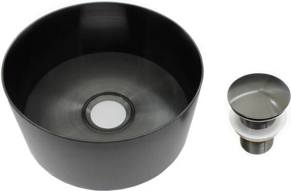 Boss & Wessing BWS Industrial Mini 21 cm incl Waste Gunmetal PVD