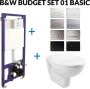 Boss & Wessing Toiletset Budget 01 B&W Basic Met B&W Drukplaat - Thumbnail 2