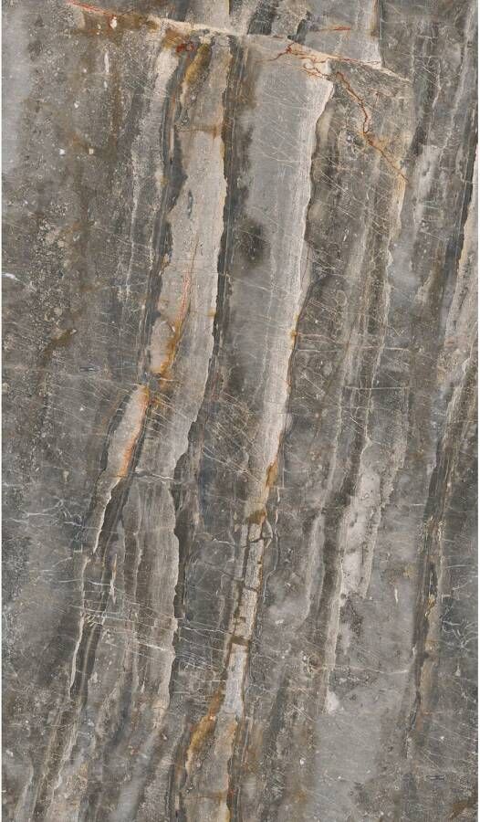 Isodeco Wandpaneel Geminis Granite 120x260 cm SPC Mat Donker Steen