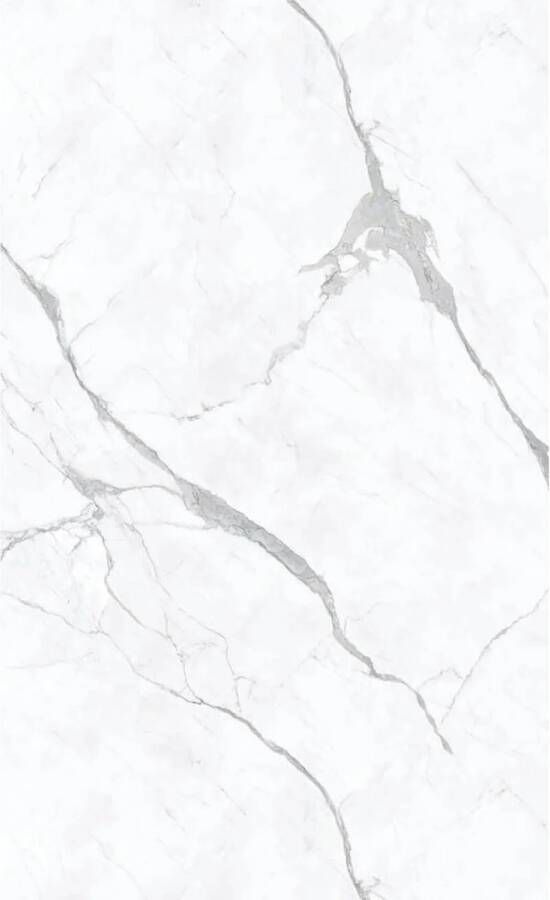 Isodeco Wandpaneel Carrara Apolo 120x260 cm SPC Mat Wit