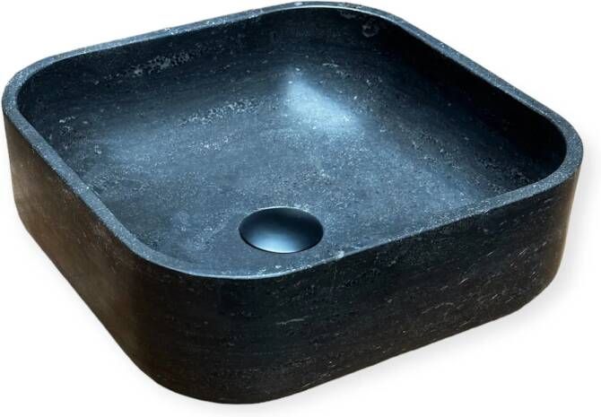 Casajoy Waskom Bold 36x36x12 cm Natuursteen Vierkant