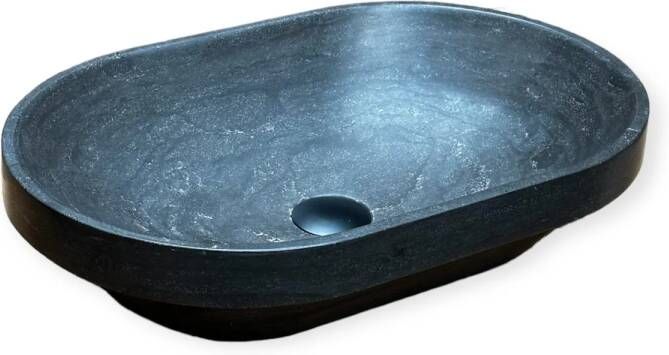 Casajoy Waskom Bold 53x35x12 cm Natuursteen Ovaal