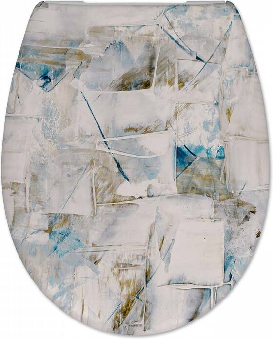 Douche Concurrent Toiletbril Cedo Greece Print Duroplast Softclose en Quickrelease Toiletzitting - Foto 2