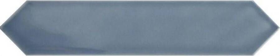 Cifre Ceramica wandtegel 6.5x33.2cm 8mm Zeshoek Blauw glans SW07311325-4 - Foto 2