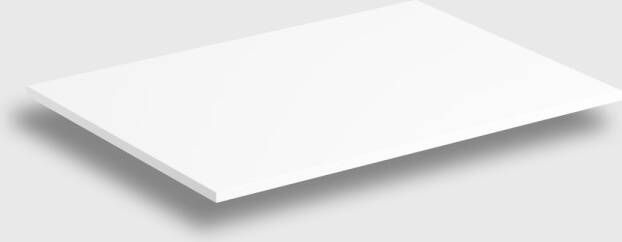 Clou Hammock bovenblad 70x50x1cm voor ladekast frame geen waskom wit CL 07.61.607.55