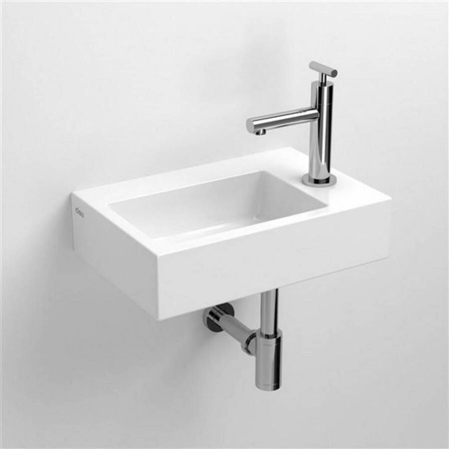 Clou Fontein Flush 2 36x24.5x9 cm Keramiek Glans Wit