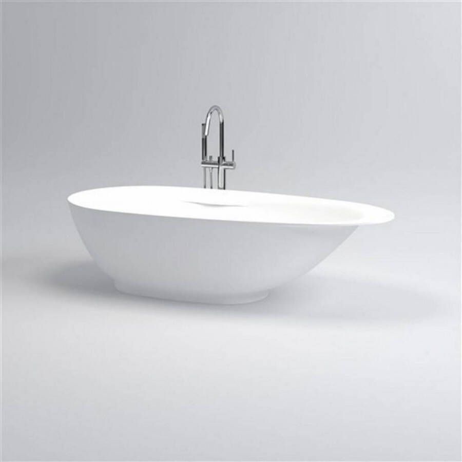 Clou Ligbad First 182x82x49 cm Aluite Mat Wit