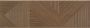 Valence Stripes decor wandtegel 32x100cm bruin donker - Thumbnail 2