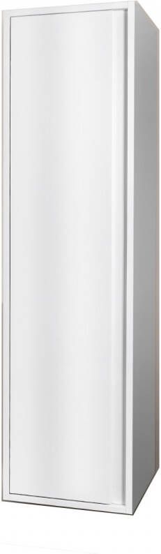 Boss & Wessing Kolomkast BWS Sally 160x40x40 cm Greeploos Hoogglans Wit
