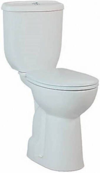 Creavit Sedef Staande Toilet onderpot zonder bidet sproeier s-trap wit SD300-11CB00E-0000 - Foto 2
