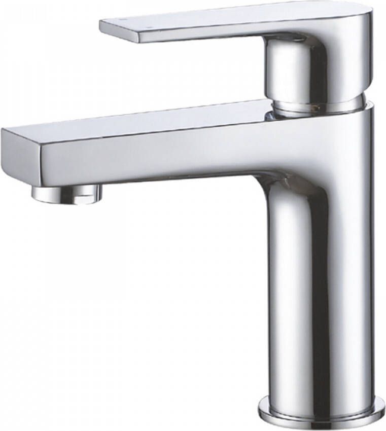 Creavit Sharp wastafelmengkraan met waterbesparing chroom