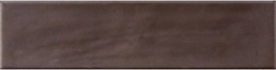 Tegeldepot Wandtegel Pamesa Tau 7.5x30 cm 10 mm Mat Bronze (doosinhoud 0.56 m2)