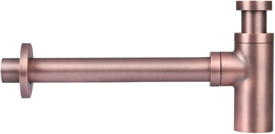 Differnz Sifon Wastafel design rood koper 30.415.61