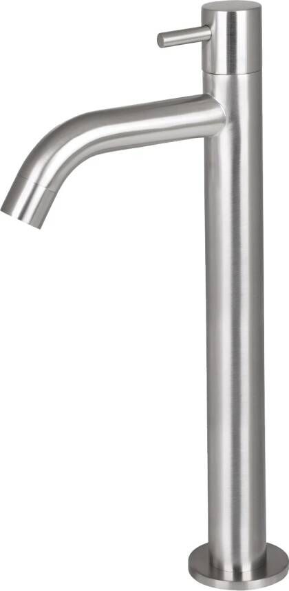 Differnz Fonteinkraan Mix Gebogen Hoog 28.5 cm Mat Chroom