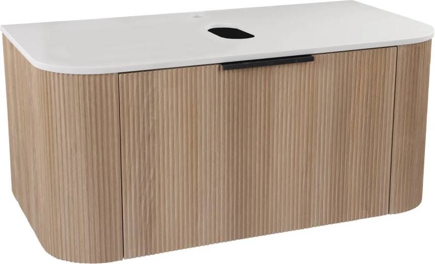 Differnz Olle Badkamermeubelset 90x46cm 1 lade eiken 36.012.45 - Foto 2