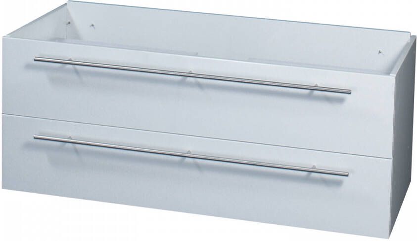 Differnz Force Onderkast 100x40x48cm 2 lades met softclose MDF Wit 36.009.17