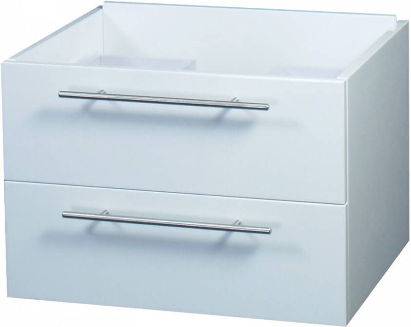 Differnz Force Onderkast 58x40x47cm 2 lades met softclose MDF Wit 36.009.33