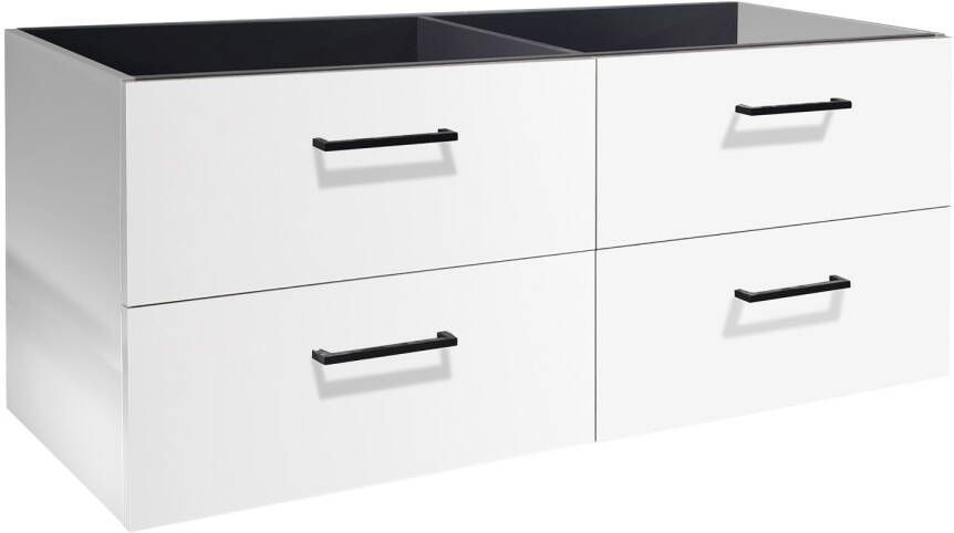 Differnz Onderkast Hilde120x50x45.5 cm Hoogglans Wit