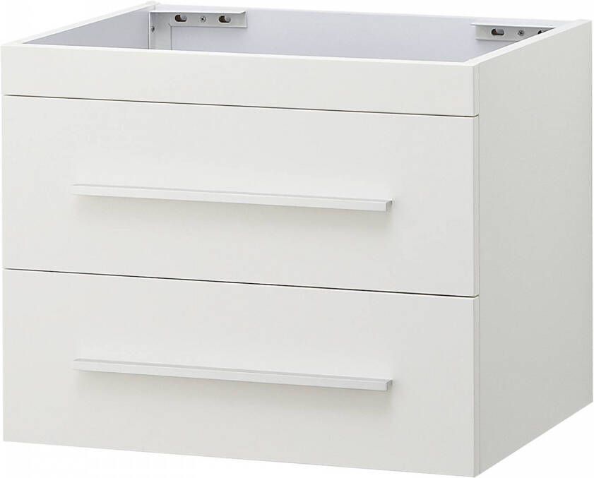 Differnz Onderkast 60x48x45cm 2 lades met softclose MDF Wit 36.701.05