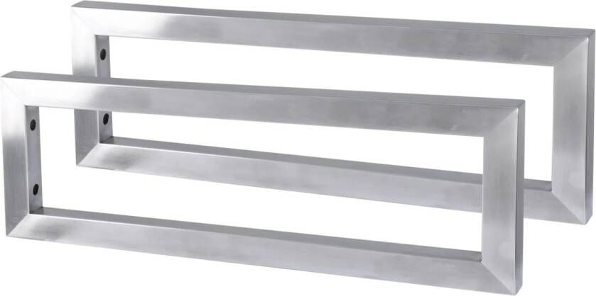 Differnz ophangbeugel voor wastafel 2.5 x 44 x 15 cm RVS - Foto 2