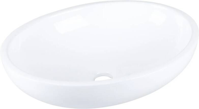 Differnz Waskom Dias Ovaal 50x38x14 cm Keramiek Wit