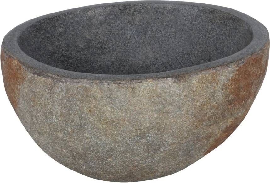 Differnz Waskom Riverstone Diameter 23-25 cm Natuursteen Grijs