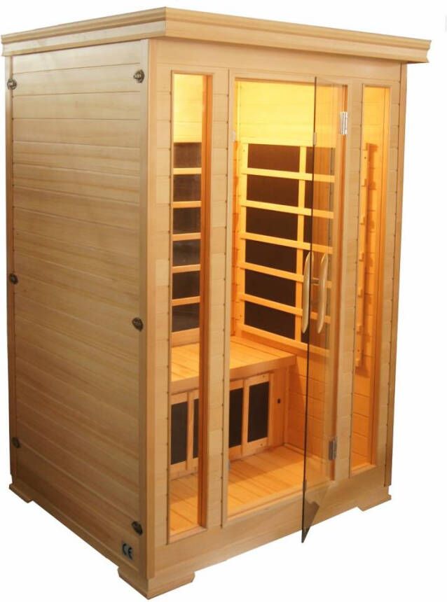 Sanotechnik Infrarood Sauna Komfort 125x120 cm 1850W 2 Persoons