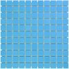 The Mosaic Factory Barcelona mozaiëktegel 2, 3x2, 3x0, 6cm vierkant geglazuurd porselein wand bekleding voor binnen en buiten vorstbestendig glanzend blauw AF230075 online kopen