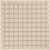The Mosaic Factory Barcelona mozaïektegel 2.3x2.3x0.6cm wandtegel voor binnen en buiten vierkant porselein Glans Creme AF230044 online kopen