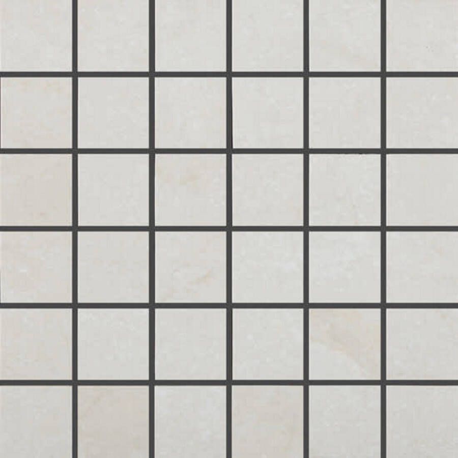 Douglas Jones Marbles Mozaïektegel 30x30cm 9.5mm gerectificeerd porcellanato Ivory 1748347 - Foto 2