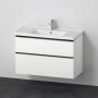 Duravit D-Neo meubelset m. wastafelonderbouwkast m. 2 laden m. softclose 100x20x48cm incl. wastafel wit mat DE012201818 - Thumbnail 3