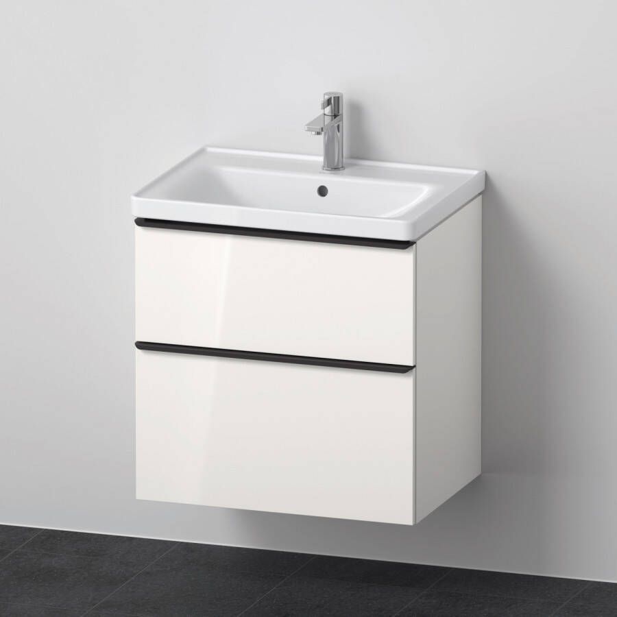 Duravit Badkamermeubelset D-Neo Wastafel Keramiek 65x48x62.5 cm Hoogglans Wit