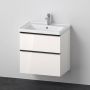 Duravit Badkamermeubelset D-Neo Wastafel Keramiek 65x48x62.5 cm Hoogglans Wit - Thumbnail 3