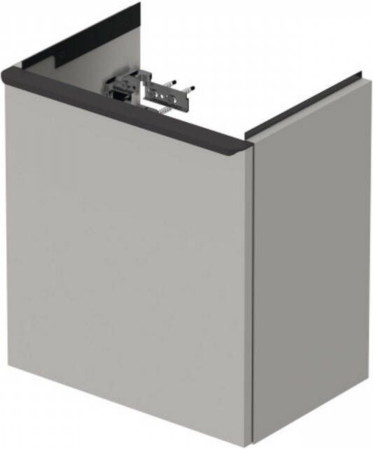 Duravit Fonteinkast D-Neo Wand 410x274x440 mm Rechts Mat Betongrijs