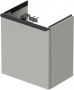 DURAVIT D-Neo wastafelonderbouw hangend 41x27 4x44cm deuraanslag rechts Concrete Grey Matt decor - Thumbnail 3
