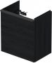 Duravit D-Neo wastafelonderkast 41x44x27.4cm Rechtsdraaiend 1 deur Eiken (zwart) Mat de4259r1616 - Thumbnail 3