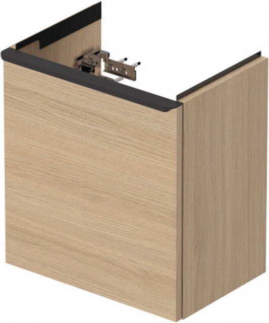 Duravit D-Neo wastafelonderkast 41x44x27.4cm Rechtsdraaiend 1 deur Natuur eiken Mat de4259r3030 - Foto 2