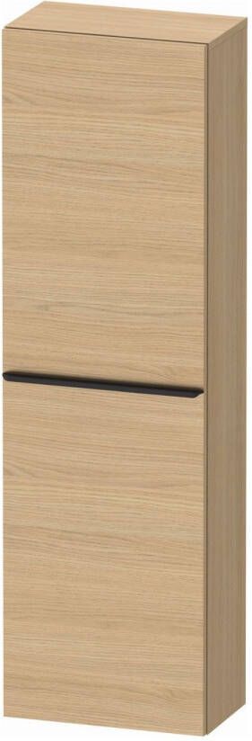 Duravit D-Neo halfhoge kast 40x24x132cm Rechtsdraaiend Natuur eiken Mat de1318r3030