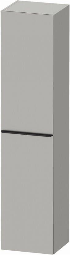 DURAVIT D-Neo hoge kast 40x36x176cm deuraanslag rechts Concrete Grey Matt decor