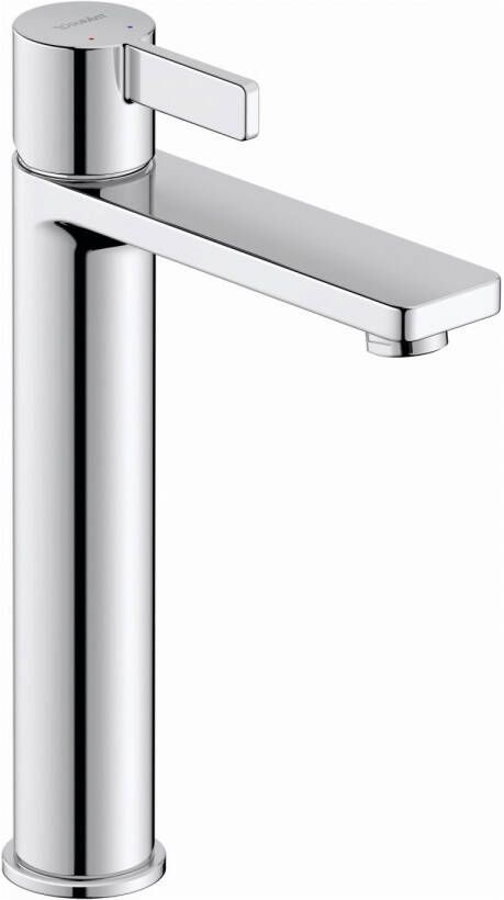 Duravit D-Neo ééngreeps wastafelmengkraan L zonder waste 5 x 18 4 x 27 cm chroom