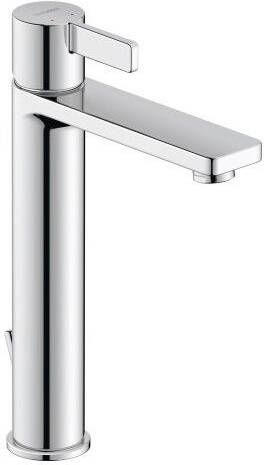Duravit Wastafelkraan D-Neo Mengkraan Hoog Eengreeps 50x184x270 mm Trekwaste Chroom