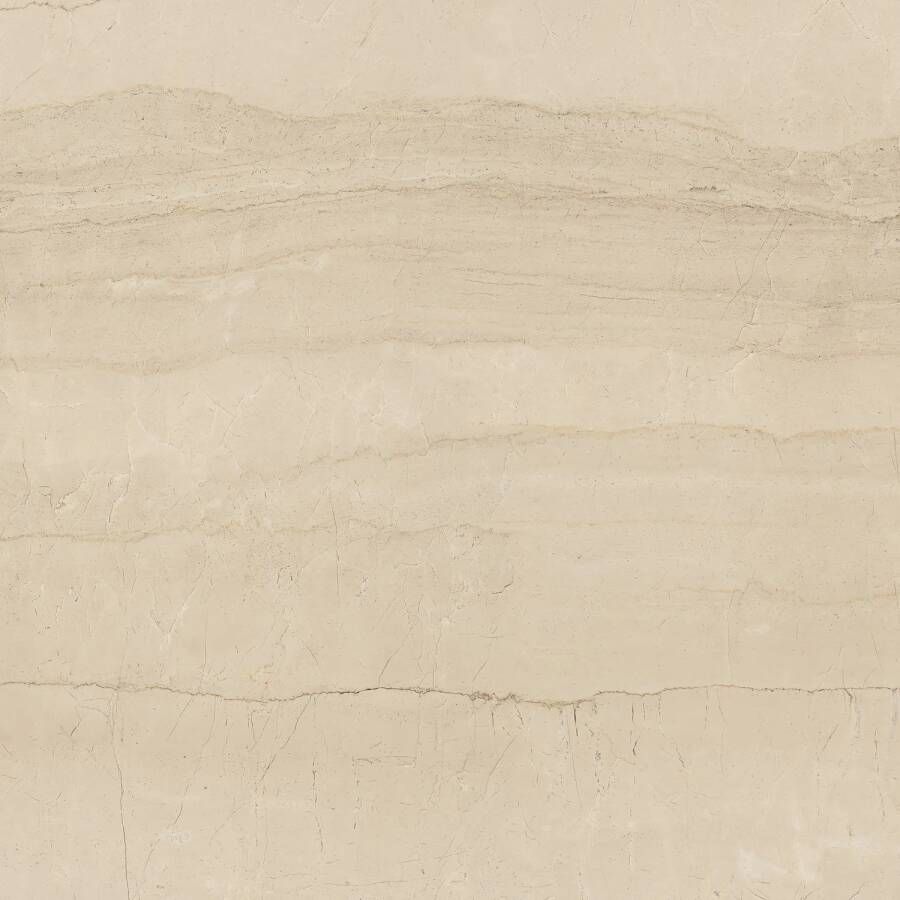 E-Tile Vloertegel XL Etile Kontempo Creme Glans 120x120 cm