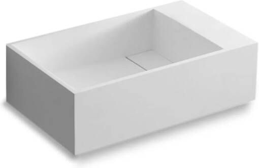 EH Design Fontein Veneto Solid Surface 400x220x100 mm Mat Wit