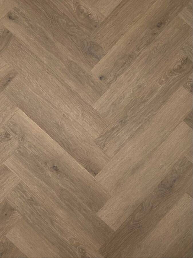 Eko Floors Klik PVC EKO Herringbone collection 75 x 150 x 0 5 cm Visgraat Rijn
